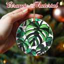 Christmas Ornaments, Monstera Leaf Ornament, Christmas Tree Ornaments, Xmas Decorations, Holiday Decorations, Gifts for Plant Lovers, Holiday Party Gifts, and Xmas Gift Ideas