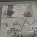 5x7 Area Rugs for Bedroom & Living Room - Washable Floral Boho Vintage Rug,Soft & Non-Slip,Low Pile Wool Carpet for Indoor Dining Room,Girls Room,Nursery Room and Kids Room(Grey)