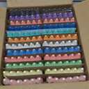 JOYIN 144 PCS Cone Shaped Washable Sidewalk Chalks, 12 Colors, Non-Toxic Jumbo Colored Chalk for Toddlers 1-3, Painting for Outdoor Art, School Supplies, Classroom Must Haves