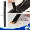 MR.SIGA Grout Cleaner Brush Set - Detail Cleaning Brush Set for Tile, Sink, Drain, Grout and Edge, Crevice Cleaning