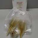 Liacere 24 Pack Gold Plastic Martini Glasses - 6.25oz Disposable Cocktail Glasses - Plastic Margarita Glasses Perfect for Wedding & Mother's Day & Summer Party