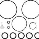 AppliaFit O-Ring Kit Compatible with Intex 25013 for Intex Sand Filter Pumps, Includes Air Release Valves - 1-Pack (12 Pieces)