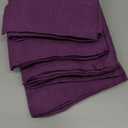 DII Variegated Tabletop Collection, Napkin Set, 20x20, Eggplant, 6 Piece