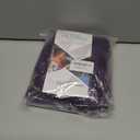 Osuntress Purple Hair Extensions 30 Inch 4 Packs, Long Pre Stretched Braiding Hair for Kids Braids, Dark Purple Synthetic Fiber total 60 Inch