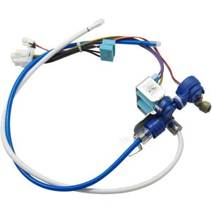 DA62-04027A Water Inlet Valve Fits for Samsung Refrigerator - 2 Way Replacement Assembly Compatible with RF263BEAEBC RF24R7201SG RF23R6201DT DRF36C000MT and More Samsung Fridge Models