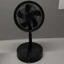 LIPETY Portable Foldable Rechargeable Oscillating Fan - 9" 7200mah Battery Operated USB C Small Fan Remote, Quiet Table Desk Fan Folding Standing Pedestal Fans for Bedroom Rome Office Camping Travel