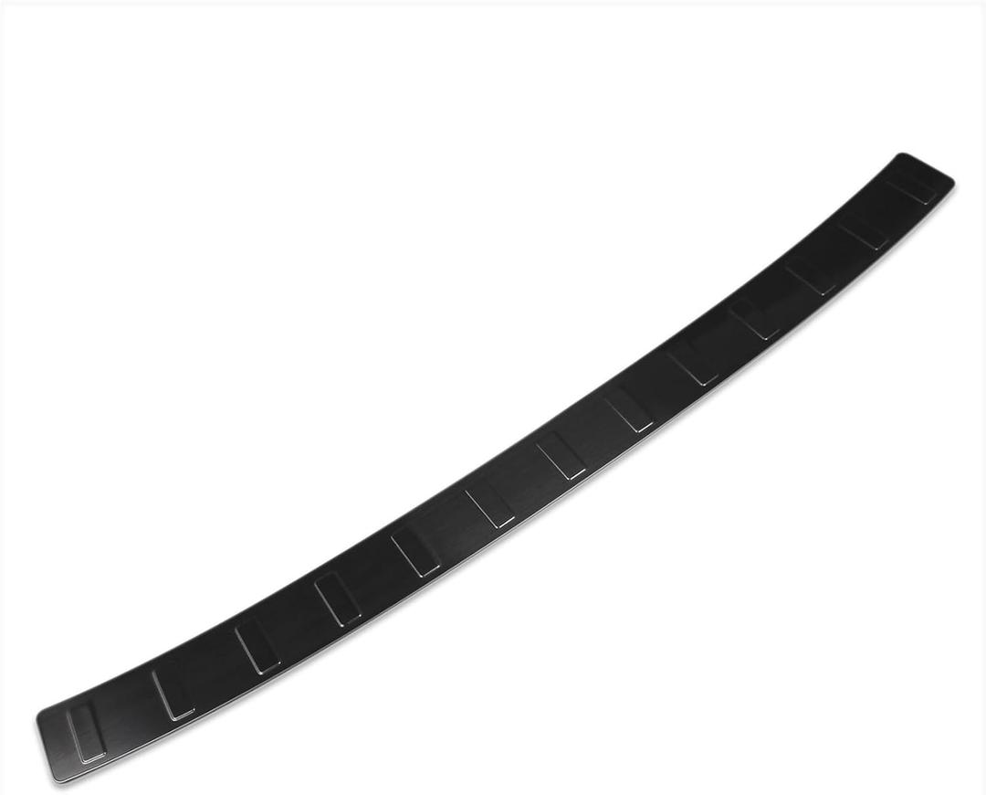 Beautost Fit for Mercedes-Benz New GLC GLC300 X254 2023 2024 2025 Rear Outside Bumper Sill Plate Guard Trim (Black)