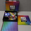 HUES and CUES - Vibrant Color Guessing Board Game for 3-10 Players Ages 8+, Connect Clues and Guess from 480 Color Squares