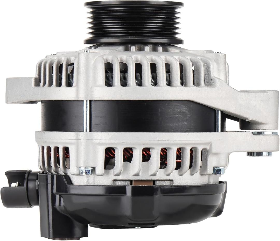 New Alternator for 3.5L 2008-2010 Honda Odyssey, 2009-2011 Pilot, 2009-2011 Ridgeline, Acura MDX ZDX 3.7L 2010-2013, TL 3.5L 3.7L 2009-2014, TSX 3.5L 2010-2014, RL 3.7L 2009-2012, 11391, 11391N