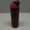Owala FreeSip Insulated Stainless Steel Water Bottle with Straw, BPA-Free Sports Water Bottle, Great for Travel, 24 Oz, Black Cherry