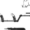 VR Gun Stock for Meta Quest 3/Quest 3S,Quest 3 Gun Stock Compatible with VR Meta Quest 3/Quest 3S Controller Grips for Enhance Stability and Control Magnetic Stock Rifle Adapter (Black)