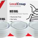 Bed Bug Trap - Eco Friendly Bed Bug Interceptors for Bed Legs - Insect Detector, Interceptor & Monitors for Indoor Home (12)