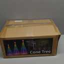 Joomer Christmas Tree Star Lights, 6FT 265LED Smart Orange Purple Light with Remote Timer Music Sync Bluetooth App Controlled RGB Color Changing Lights for Christmas Halloween Decoration