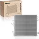 A-Premium Air Conditioning A/C Condenser Compatible with Dodge Nitro 2007-2011 & Jeep Liberty 2008-2012, 3.7L 4.0L, Automatic Transmission