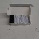 WILLED Stair Lights Indoor, Wireless Motion Sensor Light Indoor, Rechargeable Night Lights for Stairway, Hallway, Kitchen, Closet, Cabinet, Bedroom, Kids' Room(8-Pack) (Black)