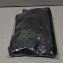 Women's High Waisted Stretchy Denim Skort Casual Asymmetrical Jean Skorts Mini Skirts with Shorts for Summer. (X-Large, Black)