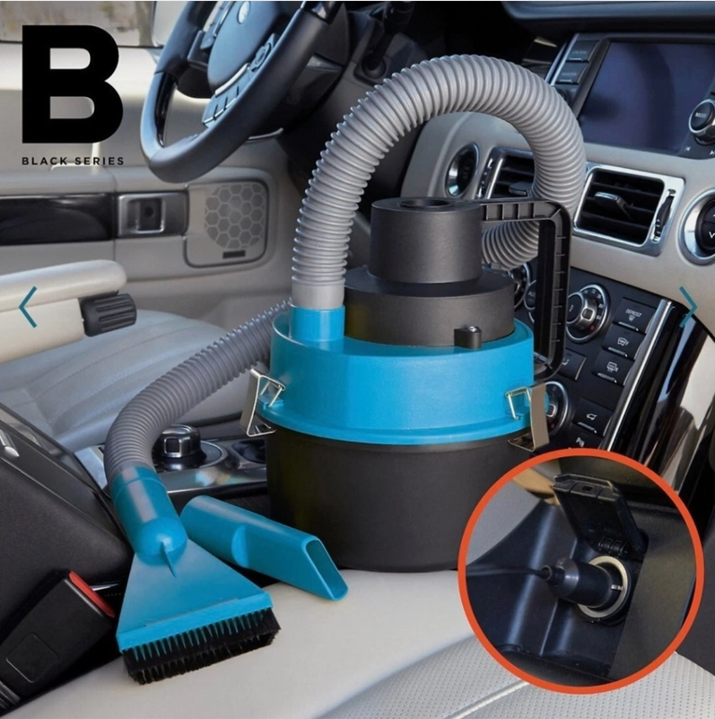 Black Series Multifunction Wet & Dry Auto Vacuum Portable Black/Blue NIB