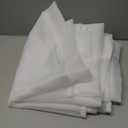 NICETOWN White Sheer Curtains 84 inches Long - Home Decoration Grommet Airy & Lightweight Elegant Window Treatments with Light Filtering for Bedroom/Living Room (2 Panels, W54 x L84)