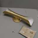 Tubicen Gold Wall Sconce Hardwired Mid Century Modern Home Theater Sconces Lighting Up and Down Dimmable Art Deco Wall Lights for Living Room Bedroom Hallway Stairway15.7 H