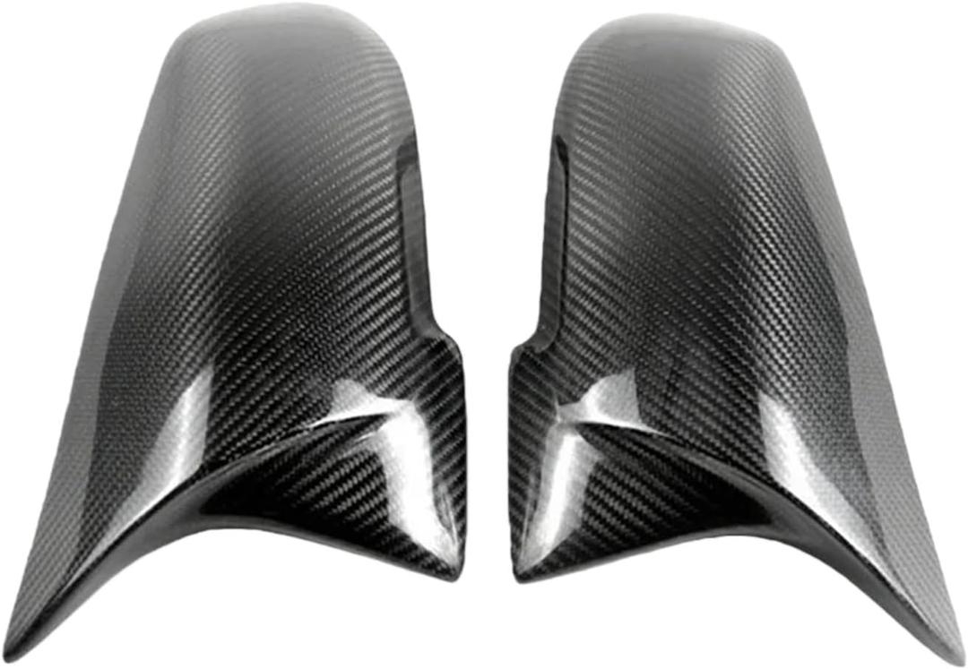 Carbon Fiber Side Rear View Mirror Cover Trim Side Wing Mirror Caps Compatible For BMW 1 2 3 4 Series F20 F30 F22 F32 X1 E84 Parts