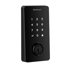 Kwikset Halo Select Smart Lock Keyless Entry Door Lock Wi-Fi and Matter Enabled Deadbolt No Hub Needed, Geofence Auto-Unlock, Grade AAA Certified, Easy Install, Matte Black Lifetime Finish