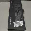 Wireless Mouse and Keyboard Combo, Silent Full-Size Computer Keyboard with Calculator Button, 2400 DPI Mouse, Quiet Click, Slim Cordless USB Set for Laptop PC Windows Mac - Space Grey (KM426-Gray)