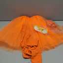 6pcs Orange Tutu Costume for Women Yellowe Tutu Accessories Set for Halloween Reading Week Role-Playing Themed