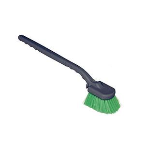 Harper Brush 231 20" Plastic Multi-purpose Gong Scrub Brush - Green Soft Synthetic