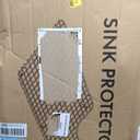 SINK RACK Compatible with Kohler Sink K 5826 and K 5827 - SINK PROTECTOR for whitehaven sink (ONE PIECE) - SINK GRID for Kohler sink - GIFTS: BIG Drying rack 21" and additional rubber protectors