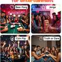 2 x Fidget Spinner, RizzRosa Metal Fidget Spinner for Party Favors,Upgrad Luminous Stickers Fidget Spinners, Suitable for Travel, Friends Gathering, Decompression, Desktop Games,Noctilucent (Silver)