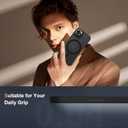 ORETECH Magnetic for iPhone 14 Case, [Compatible with Mag-Safe][2 Pcs Screen Protectors][15 FT Drop Protection], Frosted Translucent Shockproof Protective Phone Case for iPhone 14 Cover, Black