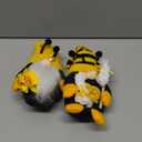 CRCZK Bumble Bee Gnome Plush - Mr and Mrs Honeybee Spring Gnomes Plush Ornaments Tomte Elf World Bee Day Decor, Summer Bee Figurines Table Shelf Tiered Tray Decorations, Gifts for Women