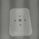 Nest Thermostat Wall Plate Cover Replacement Compatible with Google Nest Learning Thermostat (4th Gen), Practical Nest Learning Thermostat 4 Trim Kit, Snap fit Design (White, 1 Pack)