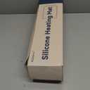 Food Warming Mat Electric Tray: Adjustable Silicone Heating Pad with 3 Temperature Settings 4 Timer Function Portable Roll Up Hot Plate for Buffets Party Gatherings Kitchen Warmer Countertop Holiday (24 X 16 inch, Cream)