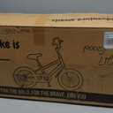 Kids Bike with Training Wheels, BMX Bicycle with Pedals for 2-4 Year Old Boys Girls, Birthday Gift (Black), Size: 14"