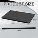 Frienda 12 Pcs 12" x 8" x 0.5" Polyethylene Foam Sheet Thick Black Packing Foam Padding Customizable PE Board Cushion Inserts for Cases Craft Shipping Moving DIY Projects Toolbox Storage