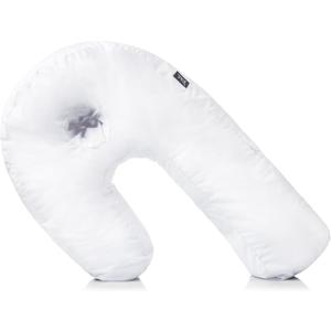 DMI U-Shaped Side Sleeping Pillows For Neck And Shoulder Pain |Side Sleeper Neck Pillow & Pregnancy Pillow Side Sleeper With Ear Hole | Back, Hip, & Sciatica Relief(30"x20"x6")