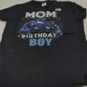 Dad of The Birthday Boy Matching Video Game Birthday Party T-Shirt, M