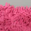 JEHONN Wall Mop with Long Handle 80 inches, Upgraded 180° Collapsible Baseboard Cleaner Tool with Squeegee, Ceiling Duster with 3 Microfiber and 3 Chenille Pads for Cleaning Window, Cabinet (Rose Red)