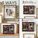 2 x JioJio Chan Kindergarten Graduation Picture Frame - Pre K Kindergarten My First Graduation Gift for kids, for 4"x6" Photo