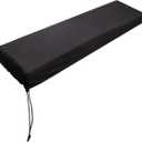 Piano Keyboard Dust Cover For 61/76/88 Keys- Electric/Digital Piano Stretchable Protective Keyboard Cover, Elastic Cord Locking Clasp, Machine Washable (61-76 Keys)