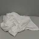 RIMELA Full Size White Bed Skirt 15 Inch Drop, Wrap Around Elastic Bed Skirts Full Size Dust Ruffle, Bedskirt for Adjustable Bed Base Solid Wrinkle and Fade Resistant Silky Fabric Machine Washable