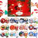 12 Pack Christmas Scented Candles with Natural Soy Wax, Long Lasting Aromatherapy Soy Candles for Home Scented, Christmas Candles Gift Set for Women & Friends