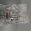 3.3FT DC 3.5x1.35mm Male to Female Extension Cable White, 22AWG, for CCTV Cameras DC Power Adapters Audio Devices Routers LED Strips 2PCS