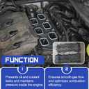 VS50805R 3.6L Valve Cover Gasket Seal & Intake Manifold Gasket for 2011-2022 Chrysler 200 300 Town&Country, Durango Grand Caravan Journey, Jeep Cherokee, Wrangler, Ram 1500 5184562AC 828604 5184596AE