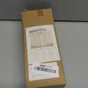 Biscaynebay Wrap Around Bed Skirts for Full & Full XL Beds 16" Drop, Ivory Adjustable Elastic Dust Ruffles Easy Fit Wrinkle & Fade Resistant Silky Luxurious Fabric Solid Machine Washable