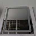 FENNIO Vanity Mirror with Lights - 15"x12.6" LED Lighted Makeup Mirror, Large Makeup Mirror with Lights, Touch Screen with 3-Color Lighting, Dimmable, for Vanity Desk Tabletop, Bedroom (White)