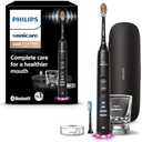 Philips Sonicare DiamondClean Smart 9300 Electric Toothbrush, Sonic Toothbrush with App, Pressure Sensor, Brush Head Detection, 4 Brushing Modes and 3 Intensity Levels, Black, Model HX9903/15