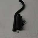 Upgrade Exhaust with Muffler For Coleman Powersports CT200U BT200X CT200u-ex,212cc 196cc/6.5HP Go Kart and Gas Mini Bike Black