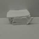 Elevated Ceramic Dog Bowl Set - Raised Dog Bowls with Non-Slip Bamboo Stand - Dog Food and Water Bowl Set - Double Dog Feeding Bowls - Suitable for Small and Medium Dogs - 28.74 OZ - 3.6 CUPS - 850 ML (White)